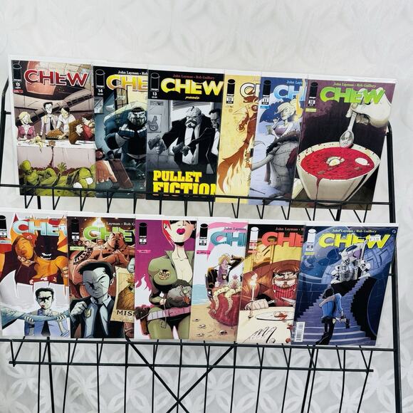 Chew 4-15 Lot John Layman Rob Guillory Image 2009 (Just Deserts, Tasters Choice) - Picture 1 of 7